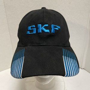 SKF Sweedish Bearing Company Fitted Hat Cap Racing Size M/L FlexFit - Black